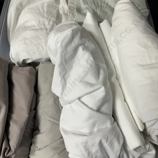 Large Assortment Of Linen Including Sheet sets, Mattress Protectors Etc